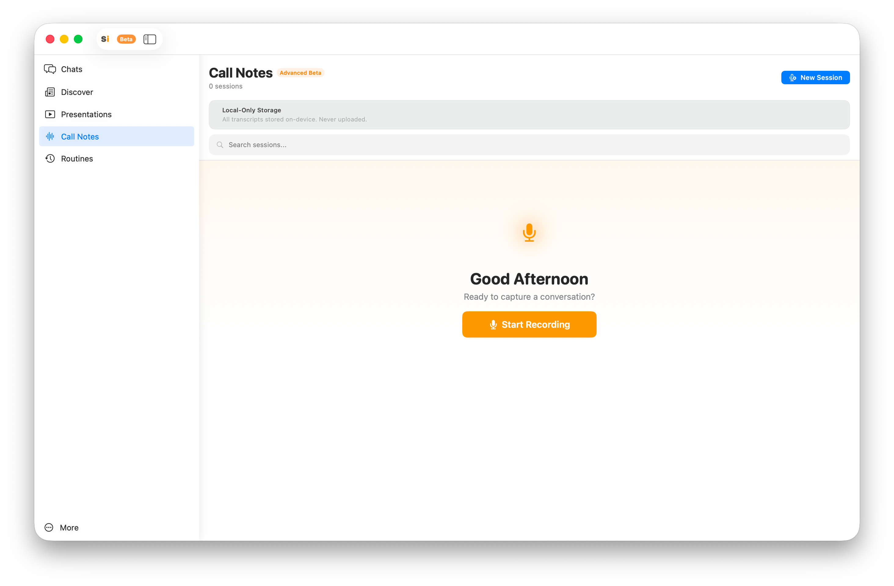 Call Notes
